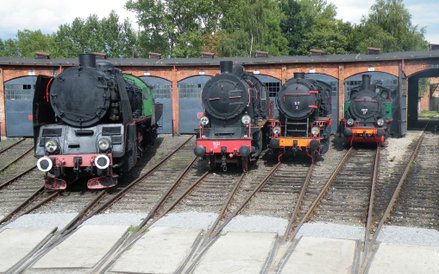 Dawnych podróży czar – lokomotywy w Jaworzynie Śląskiej.