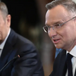 Premier Donald Tusk i prezydent Andrzej Duda w Waszyngtonie