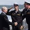 Władimir Putin przybył na pokład krążownika rakietowego Wariag, biorącego udział w ćwiczeniach Floty