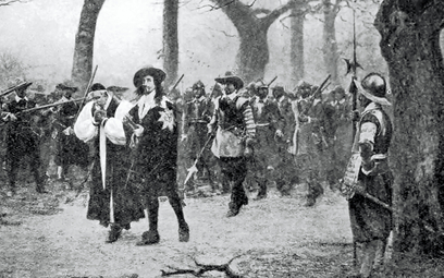 30 stycznia 1649 r. żołnierze odprowadzili króla Karola I Stuarta do Whitehall, gdzie kat ściął mu g