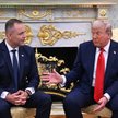 Karol Nawrocki i Donald Trump