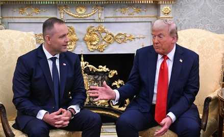 Karol Nawrocki i Donald Trump