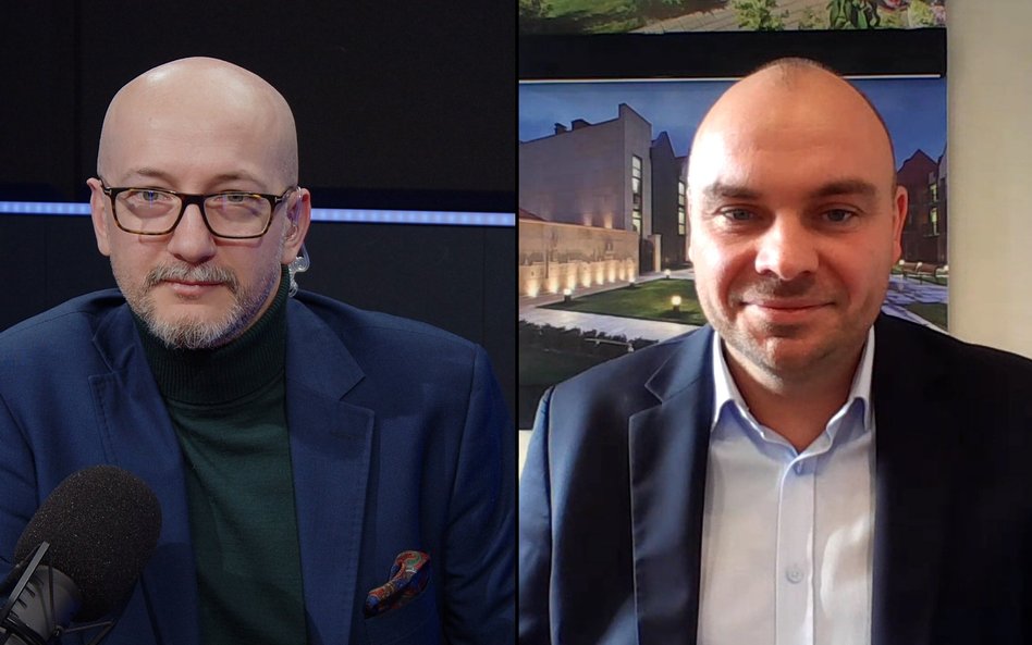 Gościem Adama Roguskiego był Robert Maraszek, wiceprezes Grupy Inpro.