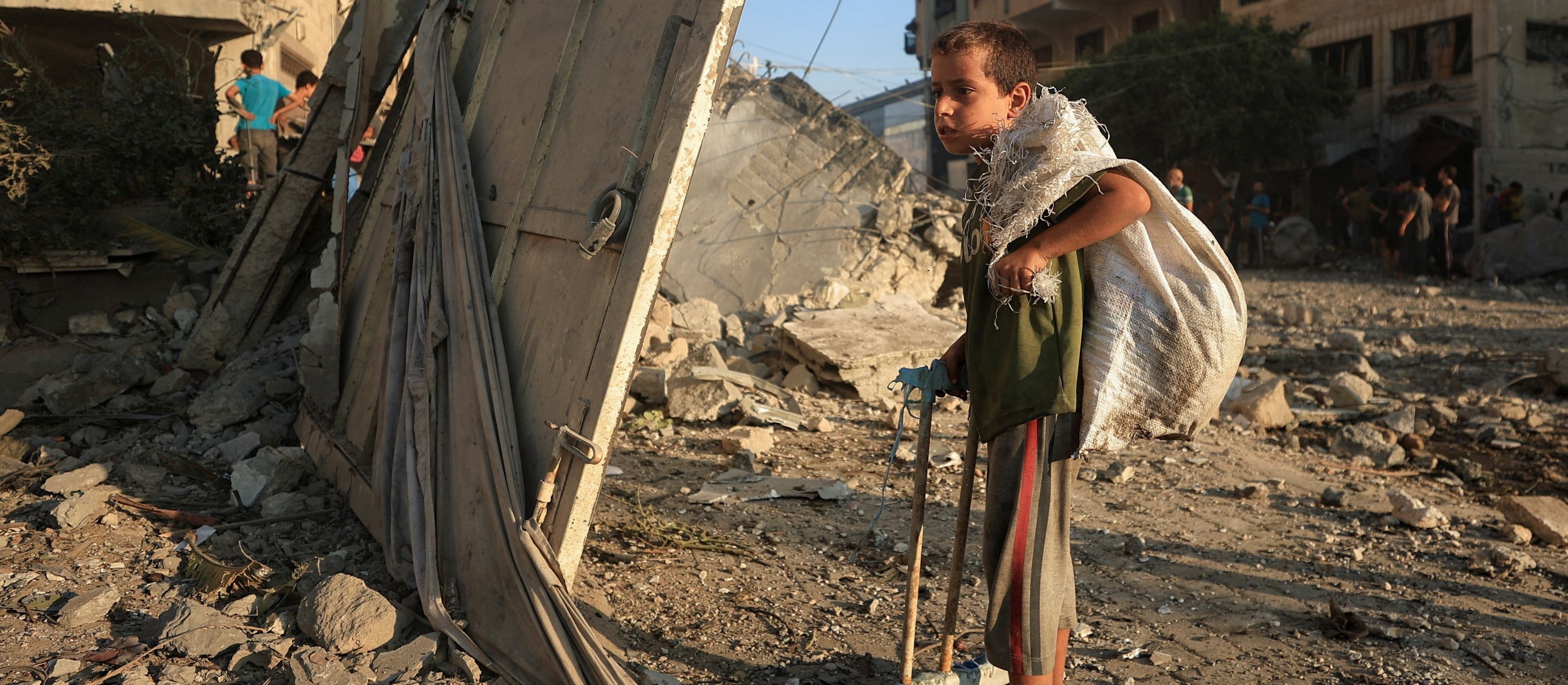 Israel is demolishing Gaza. In a fewer  weeks, 1,800 buildings have been destroyed or damaged