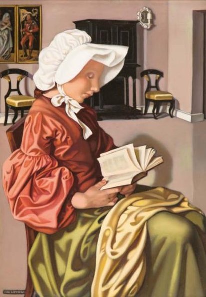 Tamara Łempicka, „Czytająca 1”, 1951 r.