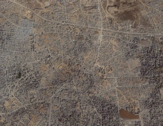 Miasto Dżabalija w północnej części Strefy Gazy zostało przez izraelskie wojsko obrócone w ruinę