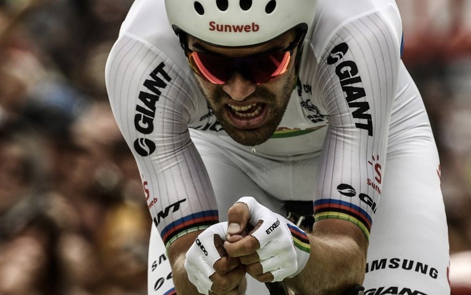 Tour de France: Tom Dumoulin wygrał 20. etap, Michał Kwiatkowski czwarty
