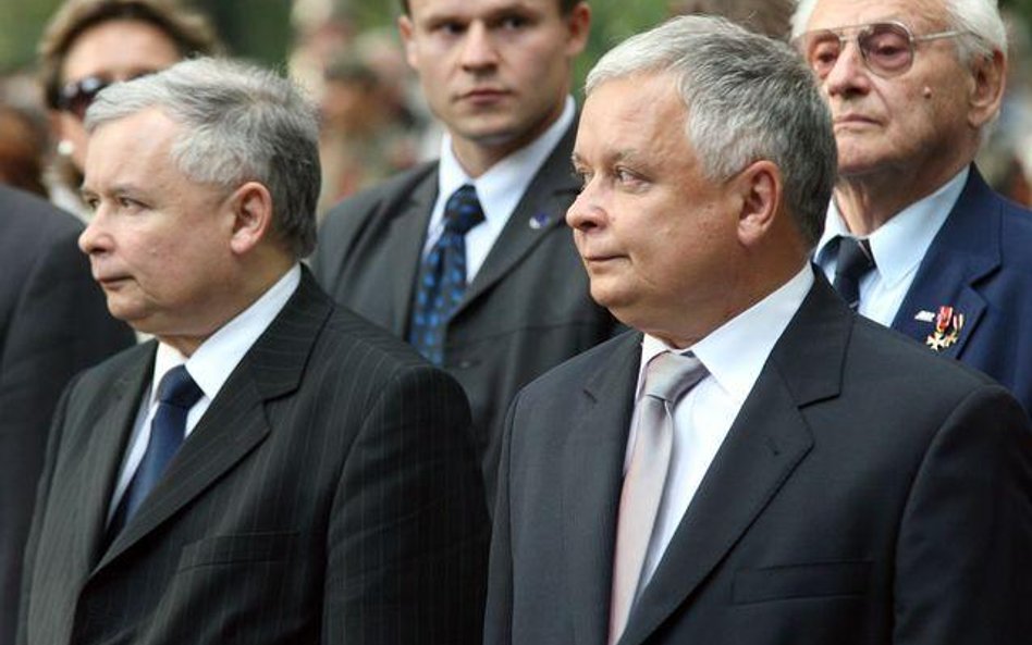 Lech i Jarosław Kaczyńscy