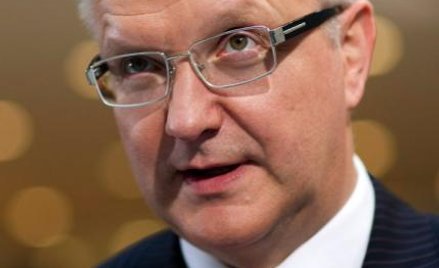 Olli Rehn, unijny komisarz ds. gospodarczych i walutowych Fot. bloomberg