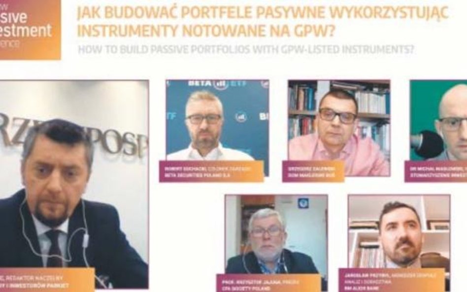 Głównym wydarzeniem pierwszego dnia Warsaw Passive Investment Conference była debata dotycząca rozwo