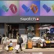 Sklep Swatch przy Russell Street w dzielnicy Causeway Bay w Hongkongu w Chinach