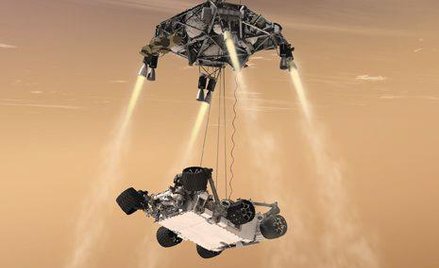 Łazik Mars 2020 wyląduje na Czerwonej Planecie podobnie jak jego poprzednik Curiosity