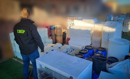 Niedawno rozbite laboratorium narkotyków syntetycznych w woj. opolskim