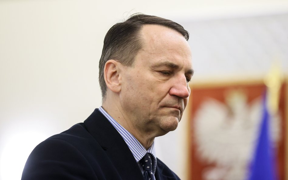 Minister Spraw Zagranicznych Radosław Sikorski