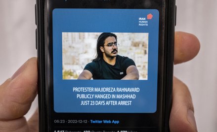Iran przeprowadził drugą publiczną egzekucję związaną z antyrządowymi protestami