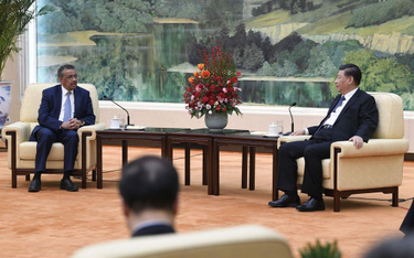 Prezydent Chin mówi o walce z "diabelskim" wirusem