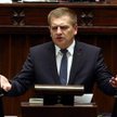 Minister zdrowia Bartosz Arłukowicz podczas sejmowej debaty ws. jego odwołania