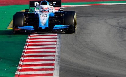 Bolid Williamsa podczas testów pod Barceloną – do poprawy jest bardzo dużo