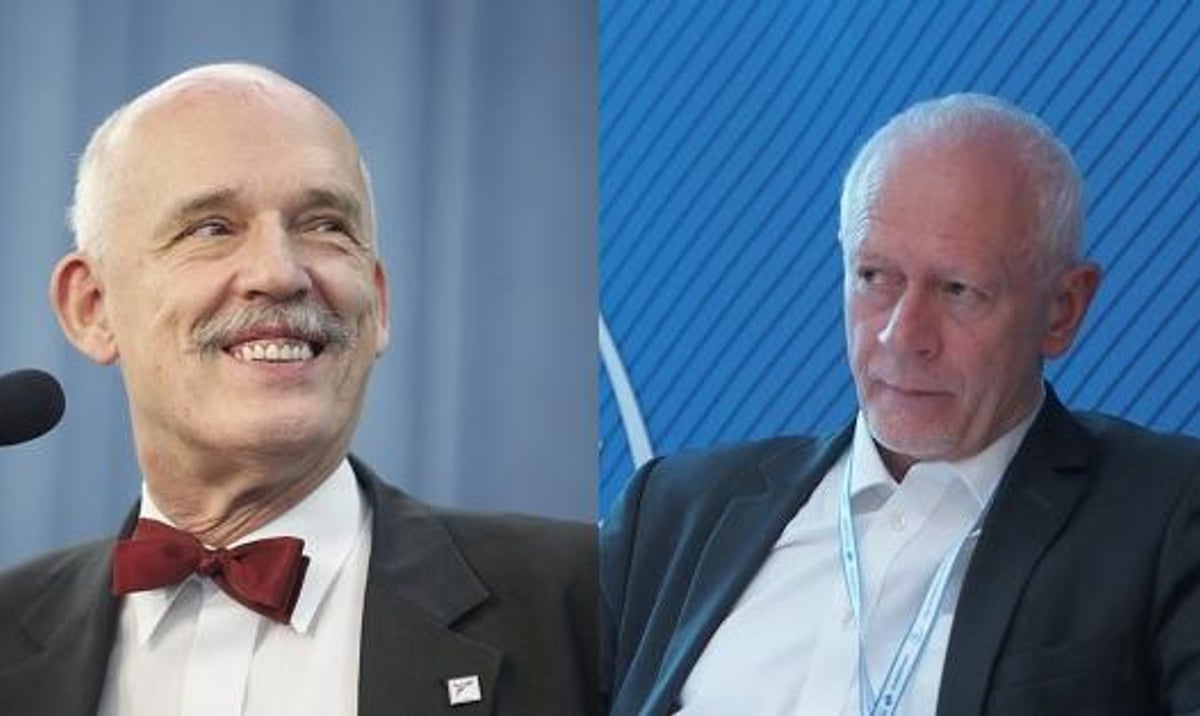 Korwin-Mikke spoliczkował Boniego