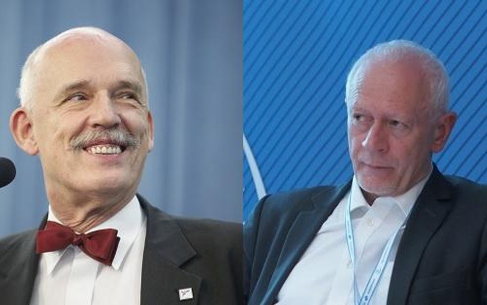 Korwin-Mikke spoliczkował Boniego