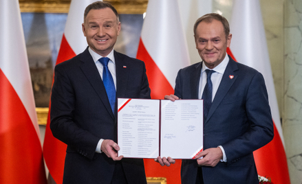 Prezydent Andrzej Duda wysyła swoim postępowaniem całkowicie sprzeczne sygnały