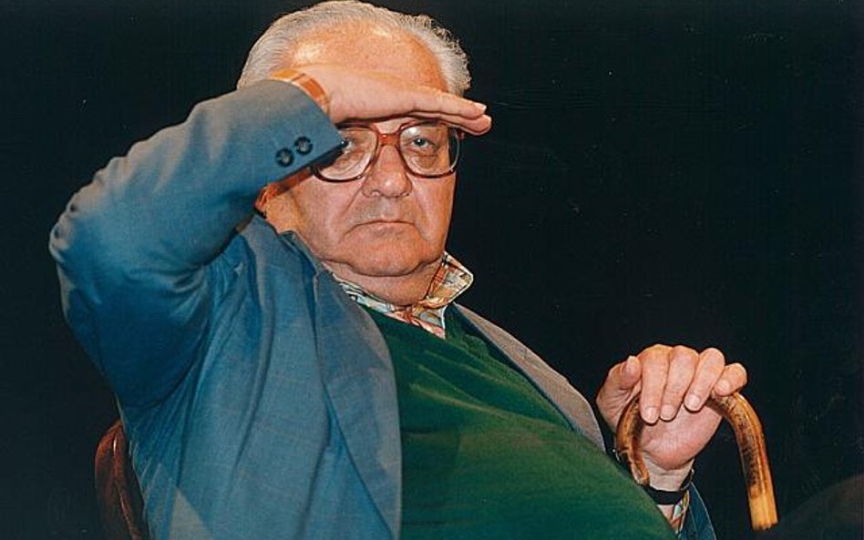 Gustaw Herling-Grudziński w 2001 roku