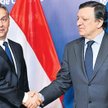 Viktor Orban i Jose Manuel Barosso w Brukseli (styczeń 2012 r.)