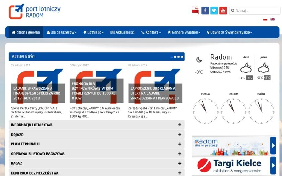 Lotnisko w Radomiu uzupełnieniem dla Centralnego Portu Komunikacyjnego
