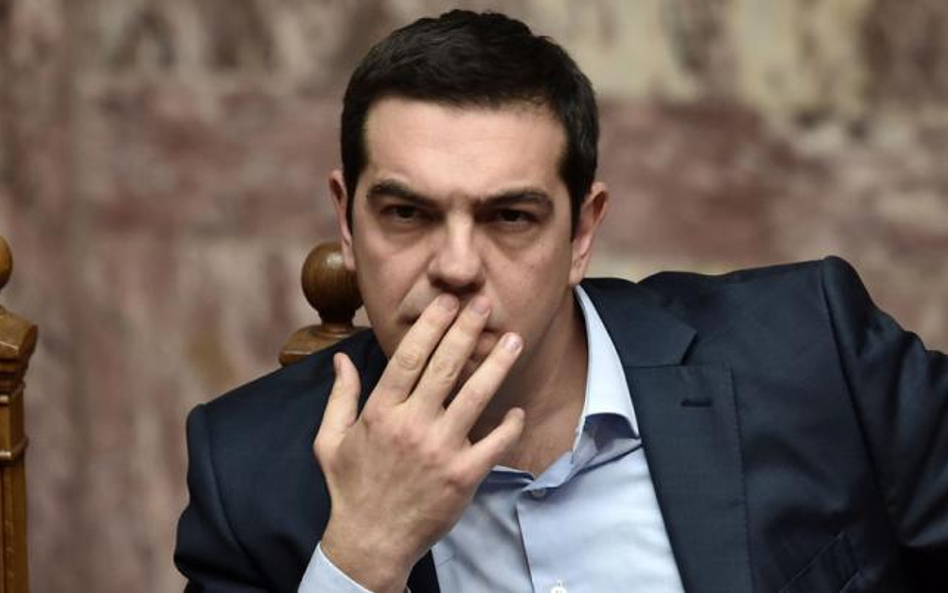 Aleksis Cipras, premier Grecji i szef lewicowego ugrupowania Syriza