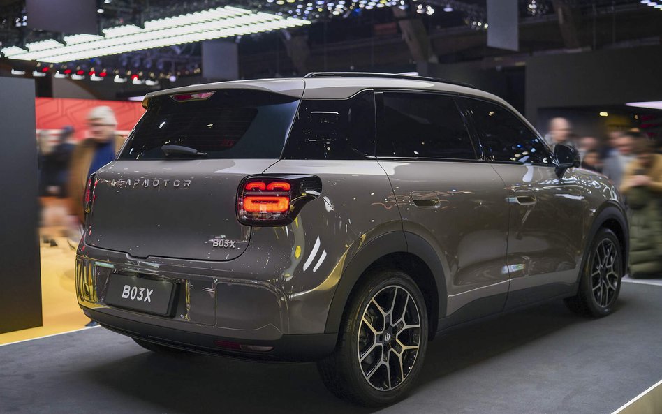 Leapmotor B03X – elektryczny crossover segmentu B, zaprojektowany z myślą o rynkach poza Chinami.