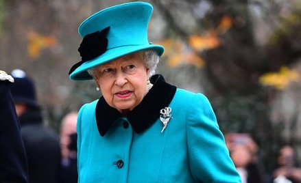 Elżbieta II w 2018 roku podczas wizyty w londyńskim ośrodku charytatywnym Coram