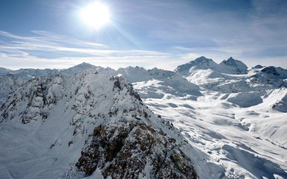 Austria - turyści pod lawiną