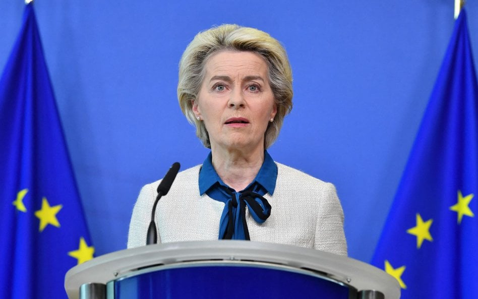 Przewodnicząca Komisji Europejskiej Ursula von der Leyen