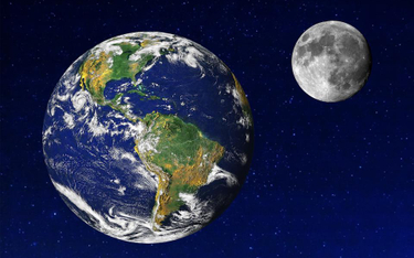 Księżyc umyka Ziemi