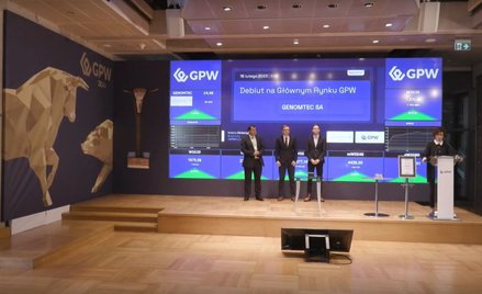 Debiut Genomtec na GPW