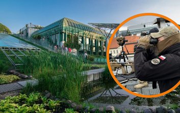 Służba Ochrony Państwa i Policja interweniowały na terenie ogrodów BUW w związku z podejrzanymi lota