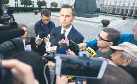 Władysław Kosiniak-Kamysz (PSL) po wyjściu ze spotkania w Pałacu Prezydenckim był zadowolony z rozmó