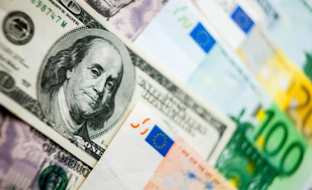 Notowania eurodolara wciąż pod spadkową presją