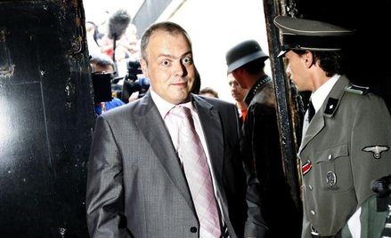 Marek Krajewski podczas wrocławskiej promocji „Festung Breslau”, kolejnej książki o detektywie Mocku