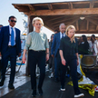 Ursuli von der Leyen i Giorgii Meloni w wizycie na Lampedusie towarzyszą włoski minister spraw wewnę