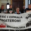 Manifestacja w siedzibie Sądu Okręgowego w Nowym Sączu