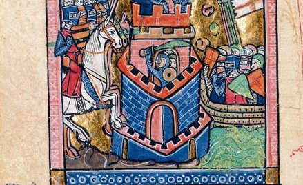 Biblijny Tyr, jeszcze w rękach niewiernych, oblegany przez krzyżowców: krucjata jako okazja do samod