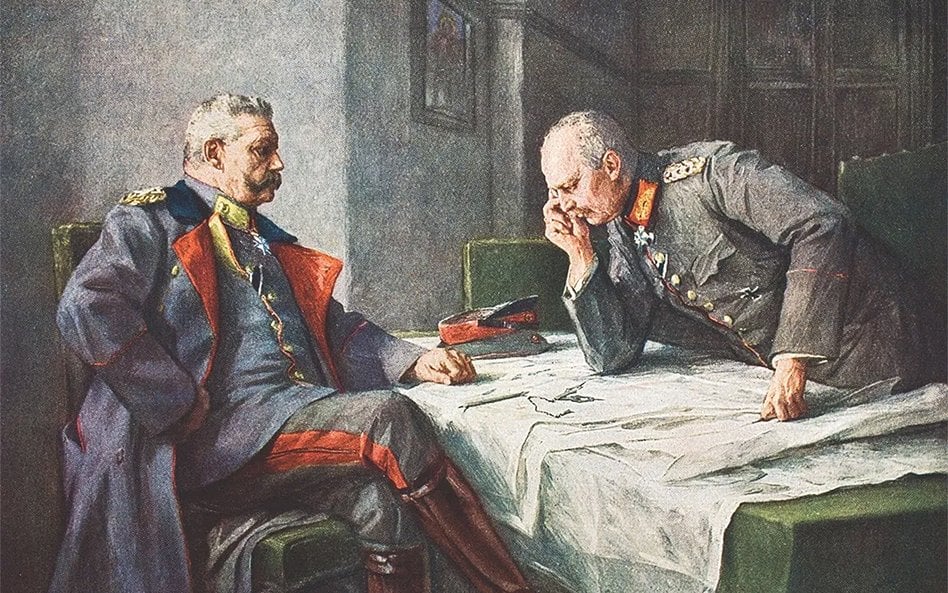 Współpraca Paula von Hindenburga (1847–1934) i Ericha Ludendorffa (1865–1937) połączyła doświadczeni