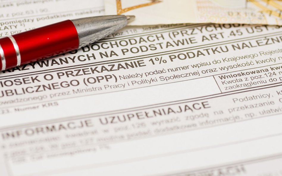 Apel o zmianę w PIT: potrzebna informacja, kto dał 1 proc. podatku