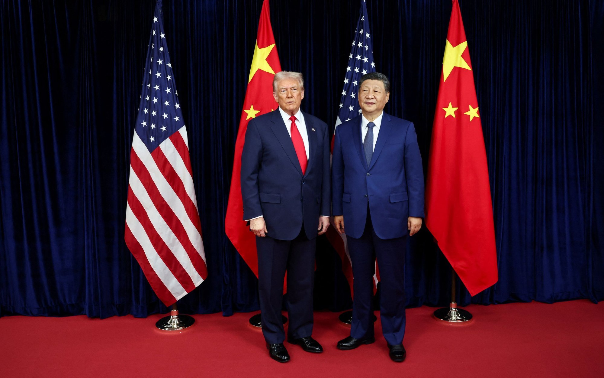 Xi stał się równy Trumpowi