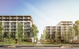 Koncepcja architektoniczna zakłada stworzenie otwartej przestrzeni miejskiej, która nie będzie grodz