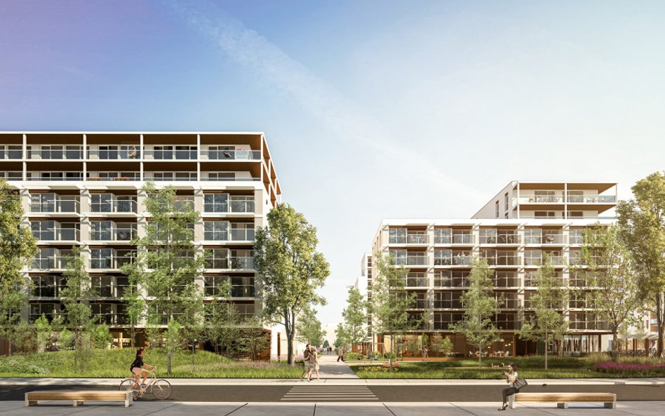 Koncepcja architektoniczna zakłada stworzenie otwartej przestrzeni miejskiej, która nie będzie grodz