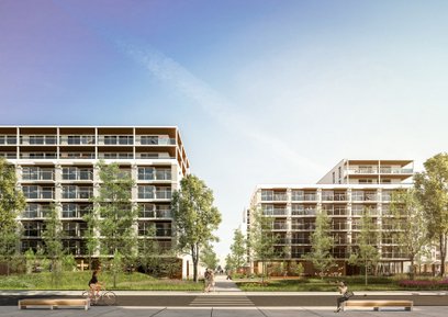 Koncepcja architektoniczna zakłada stworzenie otwartej przestrzeni miejskiej, która nie będzie grodz