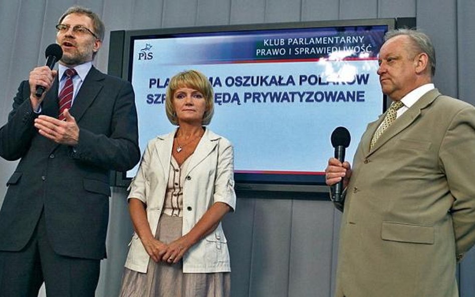 Jolanta Szczypińska zagroziła już bytowskim radnym, że zostaną usunięci z partii. Na zdjęciu – podcz