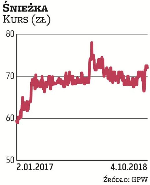 Spółkę do portfela wytypował Millennium DM. Zarząd Śnieżki spodziewa się poprawy wyników finansowych